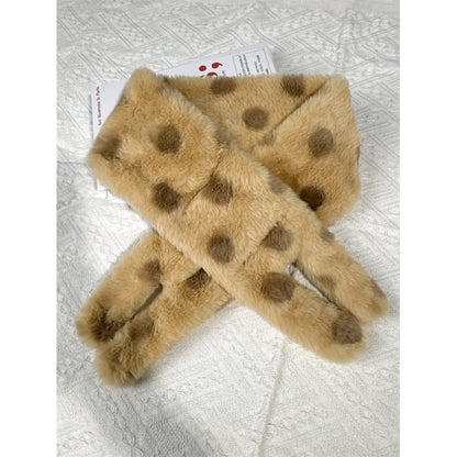 Imitation Rabbit Fur Mittens Plush Warm Gloves