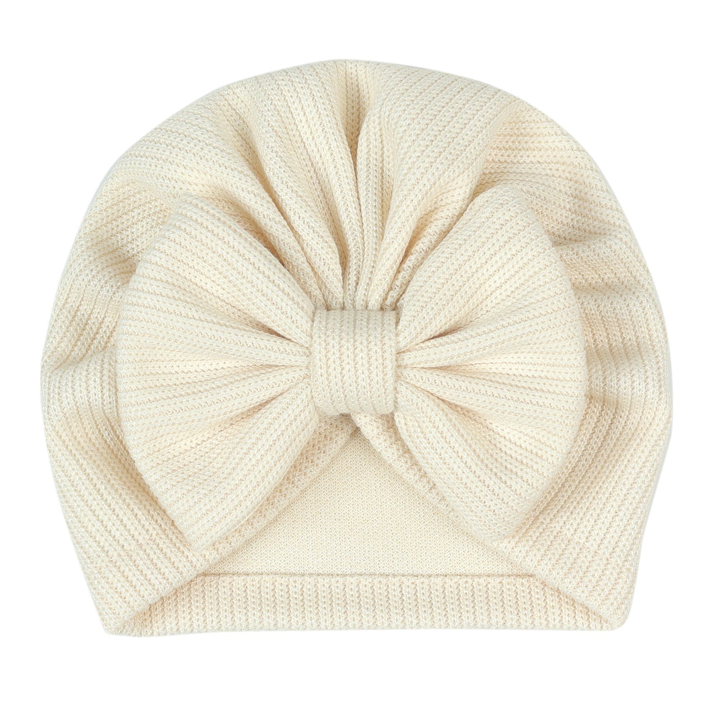 Children's Solid Color Bow Hat Pinstripe Indian Kids' Headwear