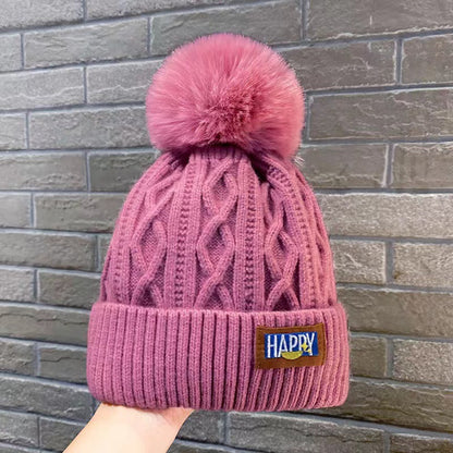 Wool Hat Korean Style Beanie Fashion Simple Hats & Caps