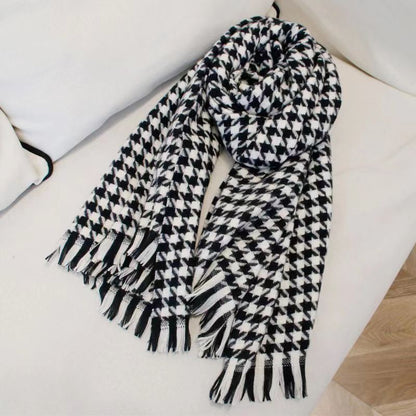 Female Thick Warm Live Gift Winter Scarfs