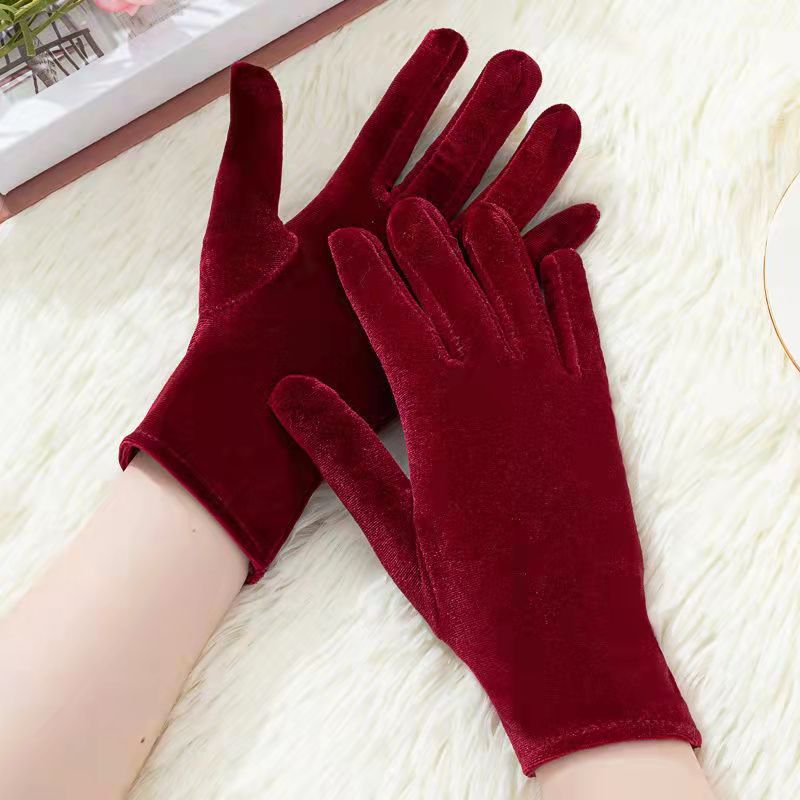 Thermal Freeze Protection Riding Electric Car Square Gloves