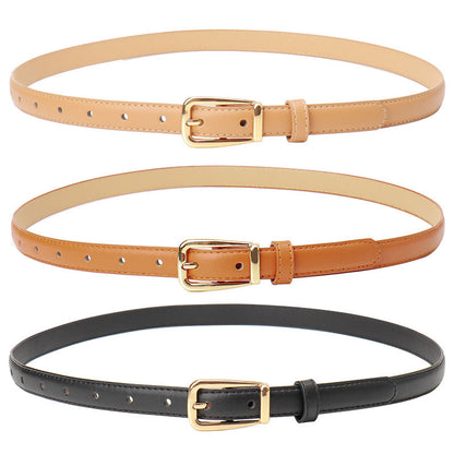 Women's Pin Buckle Fashion Jeans Decorative Band Belts