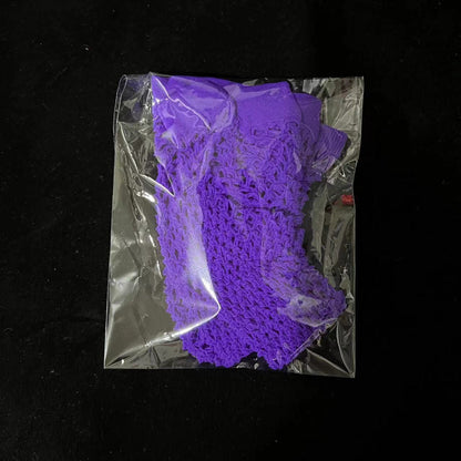 Coarse Mesh Fishnet Stretch Sexy Sleeve Gloves