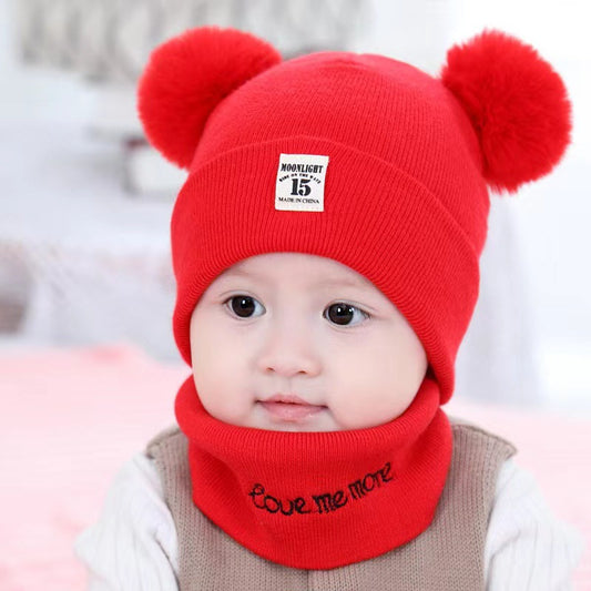 Winter Warm Wool Hat Born Months Kids' Headwear