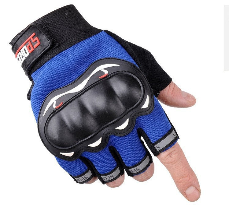 Men's Sports Motorbike Outdoor Racing Hard Shell Gloves