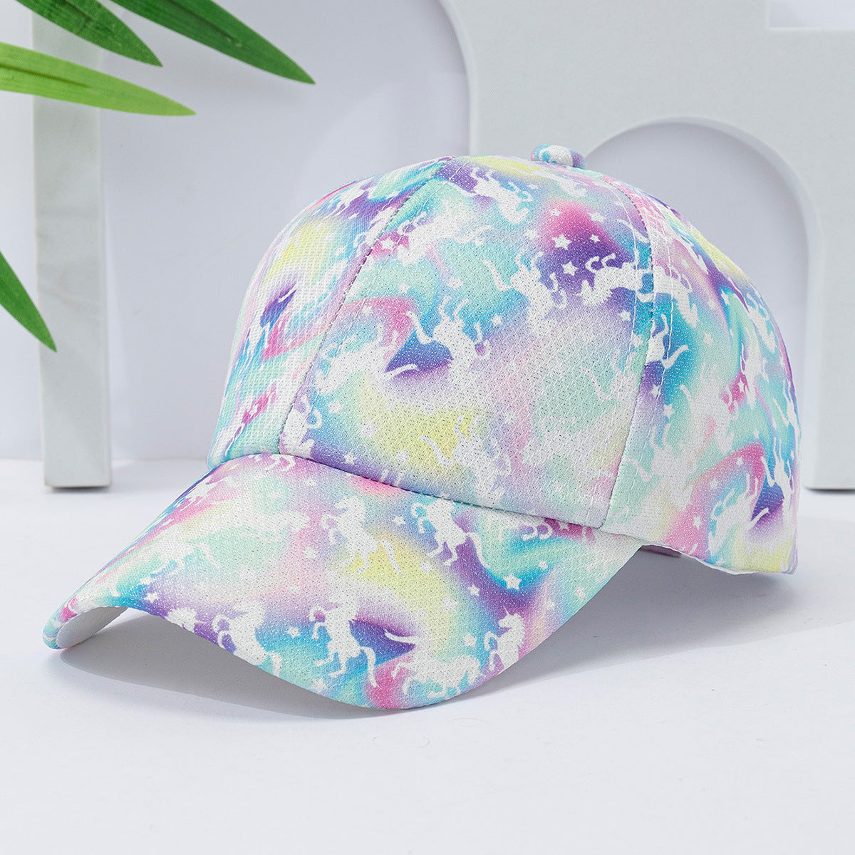 Trendy Starry Sky Sun Protection Hat Peaked Kids' Headwear