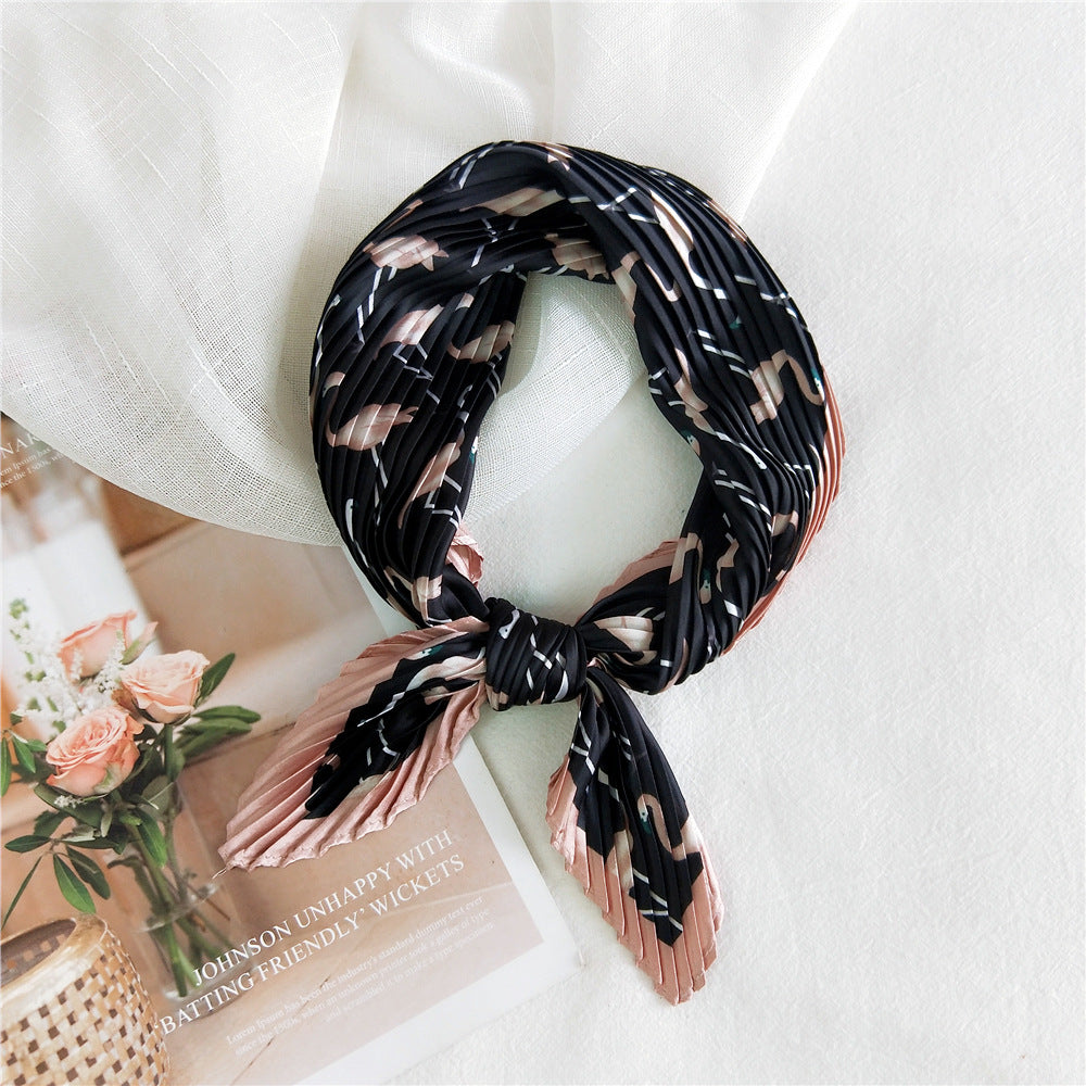 Women's Silk Autumn Summer Korean Style Headband Work Scarfs