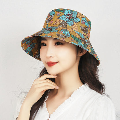 Women's Summer Face Care Full Protection Tea Hats & Caps