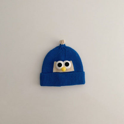 Children's Sleeve Korean Knitted Color Woolen Warm Kids' Headwear