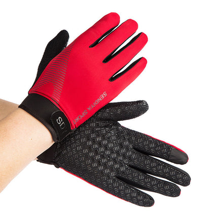 Women's & Men's Cycling Ice Silk Breathable Thin Outdoor Sports Fishing Gloves