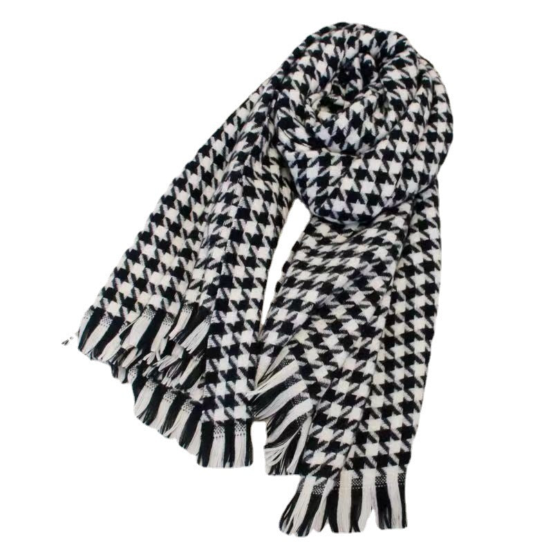 Female Thick Warm Live Gift Winter Scarfs