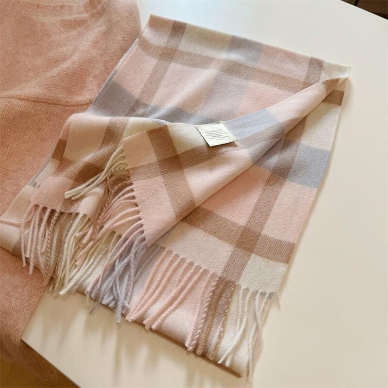 Women's Wool Korean Style High-grade Shawl Thermal Scarfs