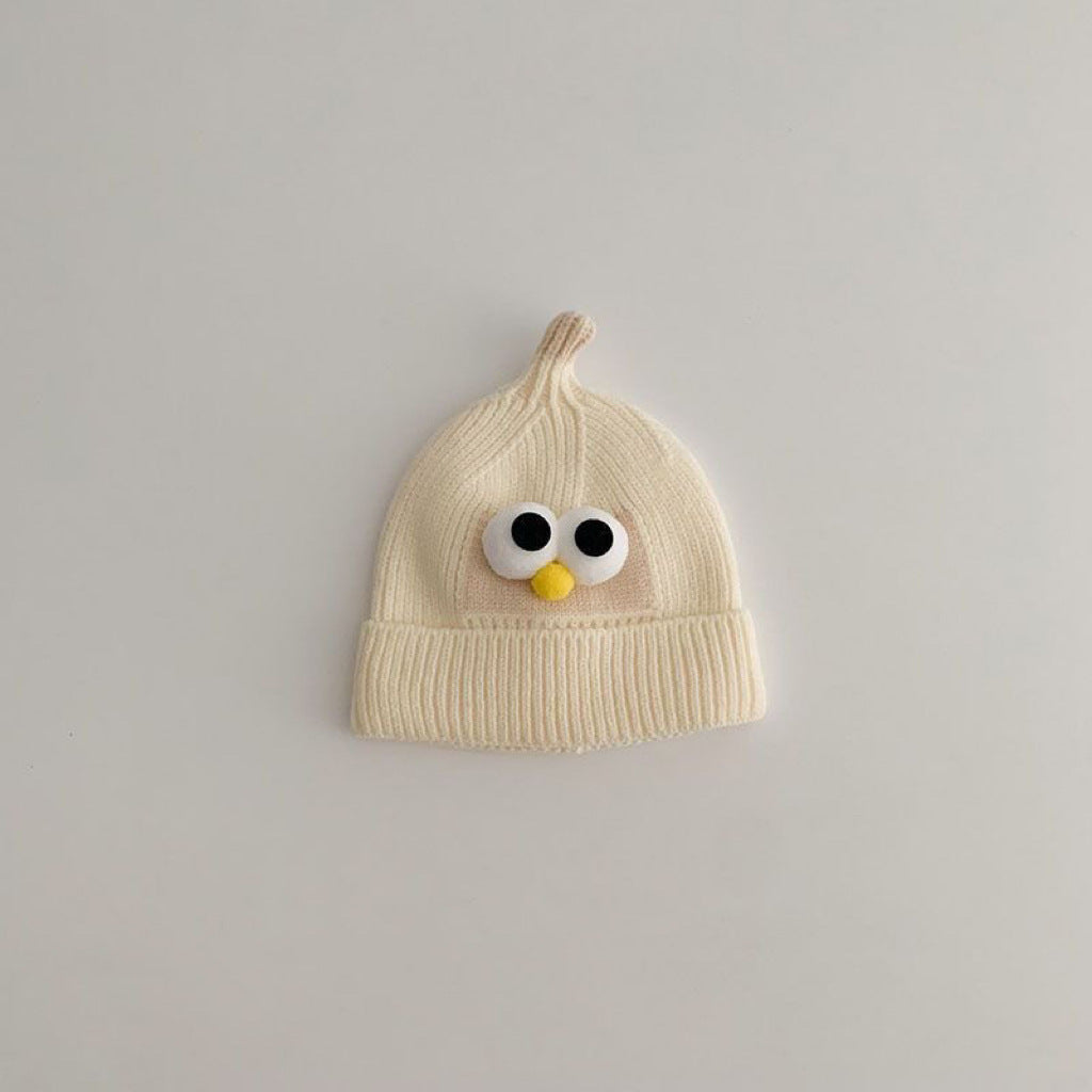 Children's Sleeve Korean Knitted Color Woolen Warm Kids' Headwear