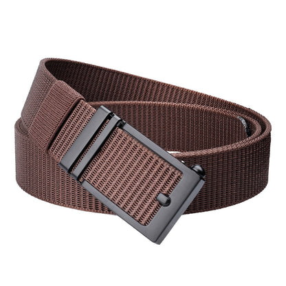 Appearance Toothless Automatic Business Casual Weaving Belts