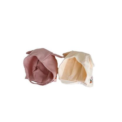 Toque Double Wall Cute Bunny Male Female Kids' Headwear