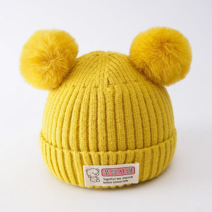 Hat Super Cute Born Beanie Male Kids' Headwear