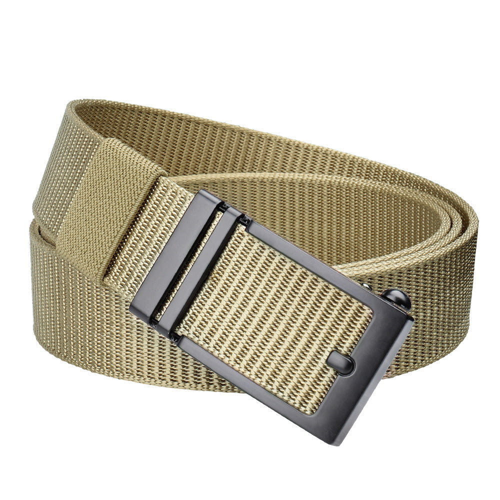 Appearance Toothless Automatic Business Casual Weaving Belts