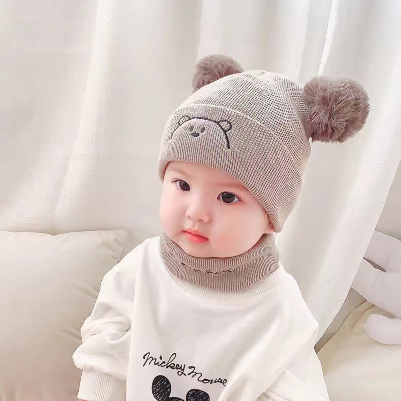 Winter Warm Wool Hat Born Months Kids' Headwear