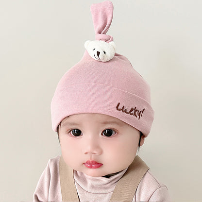 Hat Thin Born Beanie Triangular Binder Kids' Headwear