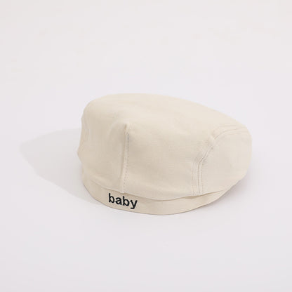 Children's Hat Fashion Korean Style Solid Color Kids' Headwear