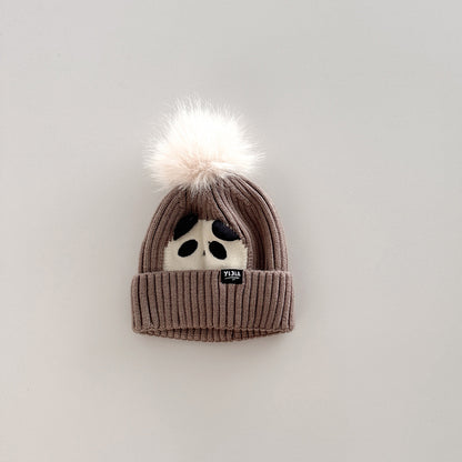 Children's Hat Cartoon Super Cute Boy Knitted Kids' Headwear