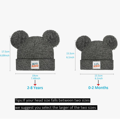 Children's Spring Sunny Wool Sleeve Infant Cute Kids' Headwear