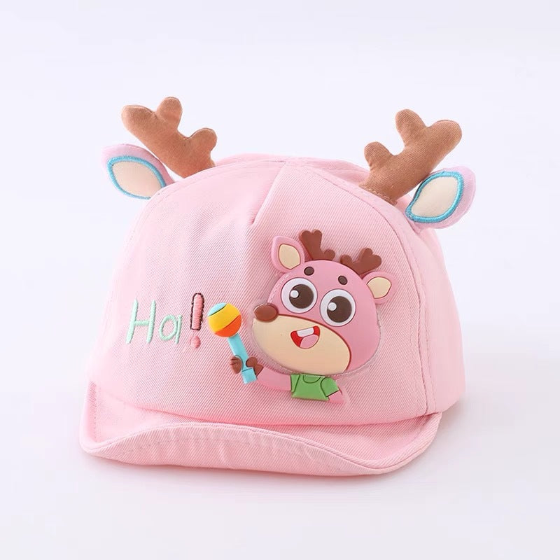 Children's Hat Turban Peaked Cartoon Sun Protection Kids' Headwear