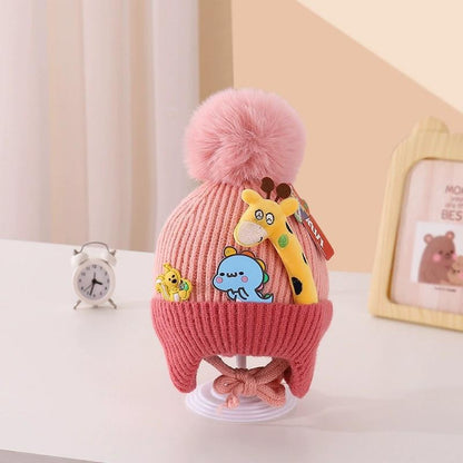 Children's Cute Winter Boy Hat Warm Ear Protection Kids' Headwear