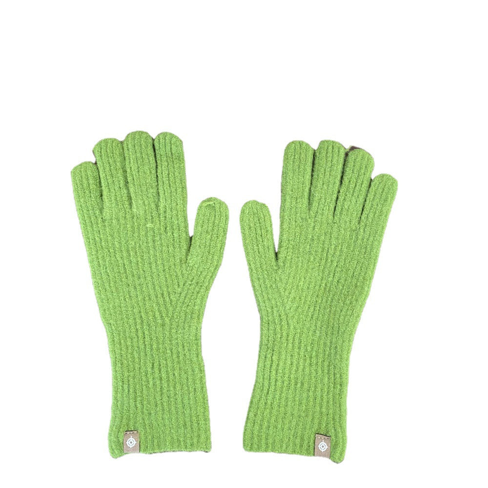 Winter Warm Touch Screen Pitaya Color Gloves