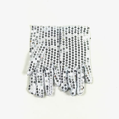 Children's Sequined Dance Show Kindergarten Jackson Adult Gloves