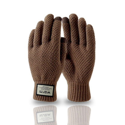 Men's Korean Style Warm Winter Cold Protection Gloves