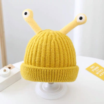 Children's Funny Hat Woolen Cute Cartoon Luminous Tentacles Warm Kids' Headwear