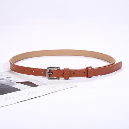 Women's Pin Buckle Casual Decoration Matching Long Belts