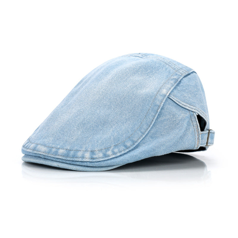 Women's & Men's Retro Advance Beret Washed Minimalist Thin Hats & Caps