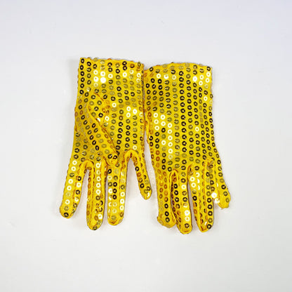 Children's Sequined Dance Show Kindergarten Jackson Adult Gloves