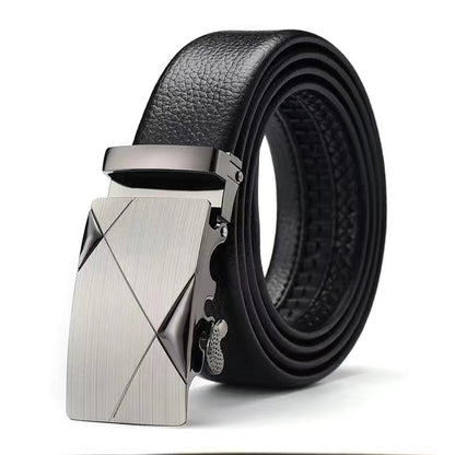 Men's Pattern Comfort Click Simple Casual Suit Belts