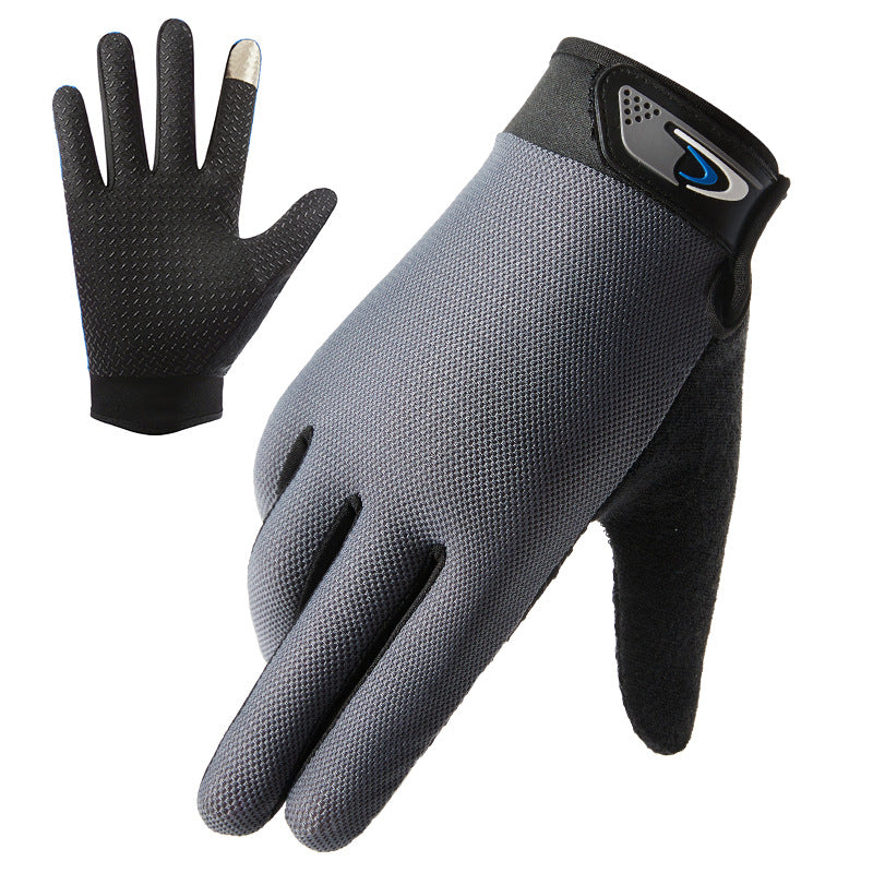 Men's Thin Breathable Cycling Half Finger Driving Gloves