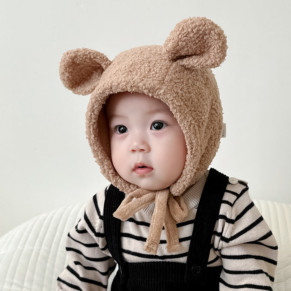 Earflaps Bonnet Male Female Cute Super Winter Kids' Headwear