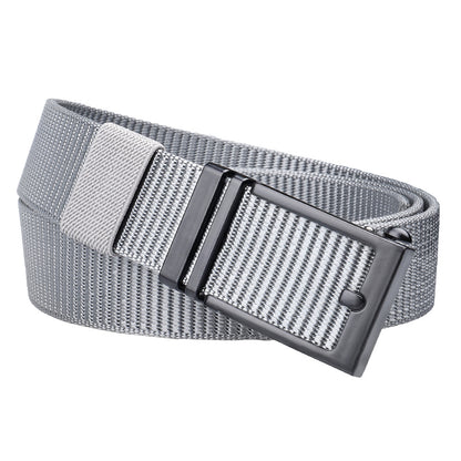 Appearance Toothless Automatic Business Casual Weaving Belts