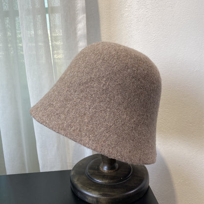 Women's Series Wool Bucket Hat Western Style Hats & Caps