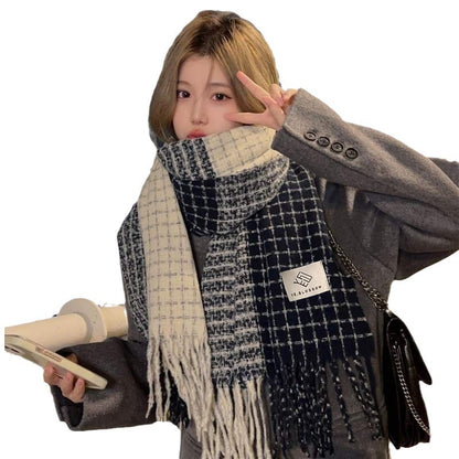 Women's Winter Atmosphere High Sense Wild American Scarfs