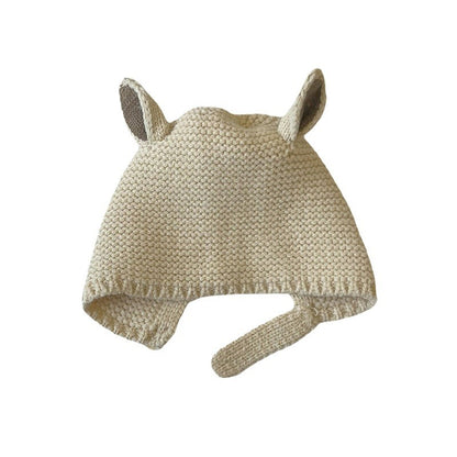 Trendy Hat Knitted Earmuffs Cute Wool Kids' Headwear