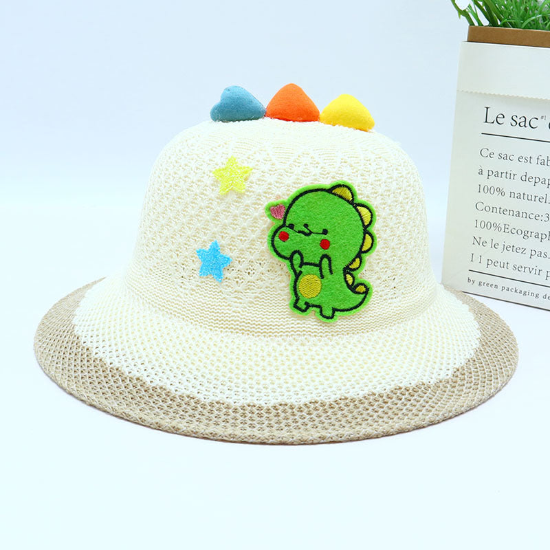 Children's Straw Summer Fisherman Boy Sun Protection The Kids' Headwear