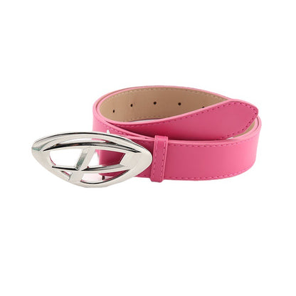 Female Ornament Casual Smooth Buckle Korean Belts