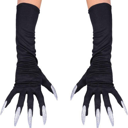 Halloween Long Nail Ghost Performance Show Gloves