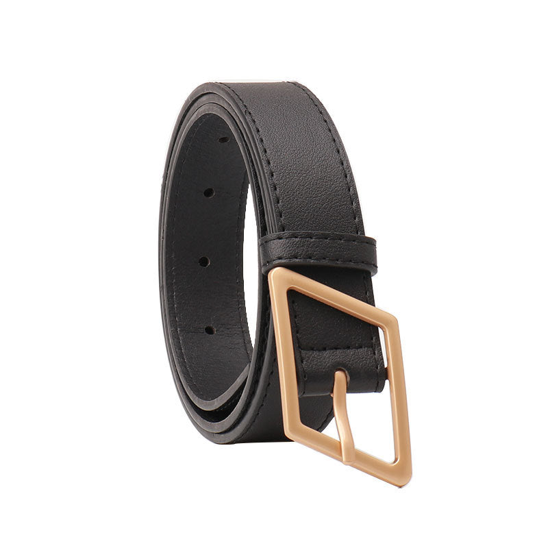 Women's Trendy Unique Alloy Pin Buckle Korean Belts