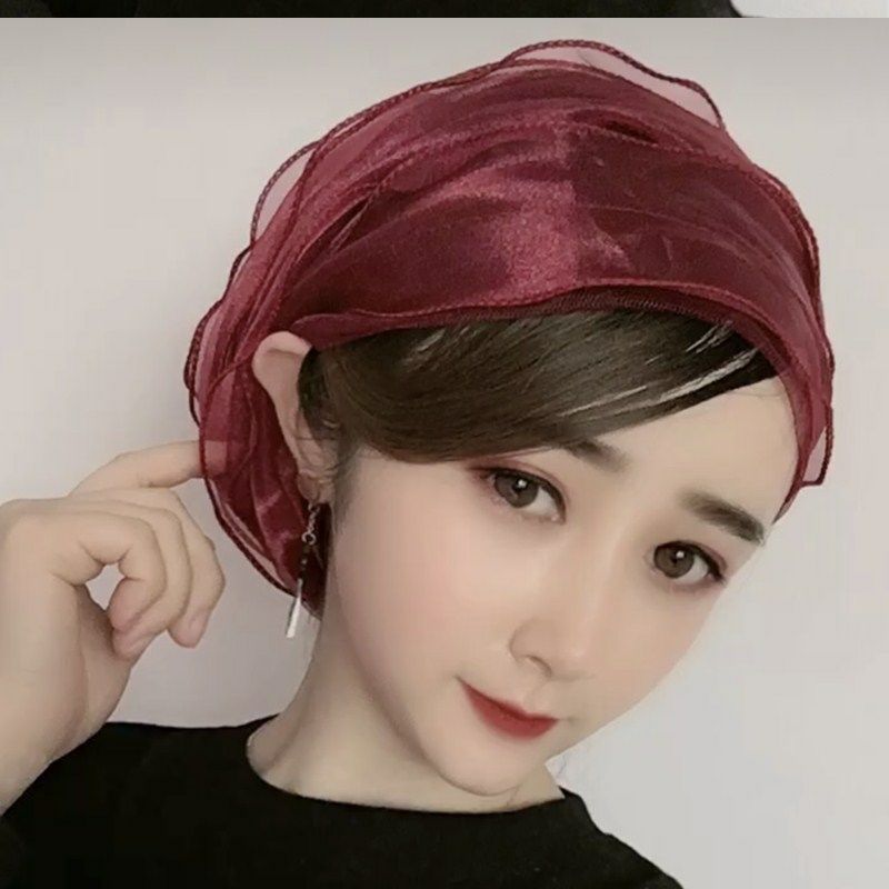 Women's Muslim Hui Bag Fashion Layer Hat Leisure Hats & Caps