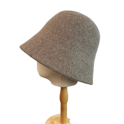 Woolen Bucket Hat Small Female Basin Hats & Caps