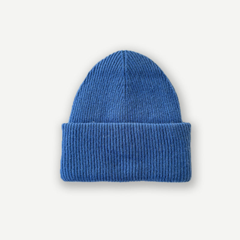 Women's Woolen Hat Double Layer Knitted Make Hats & Caps