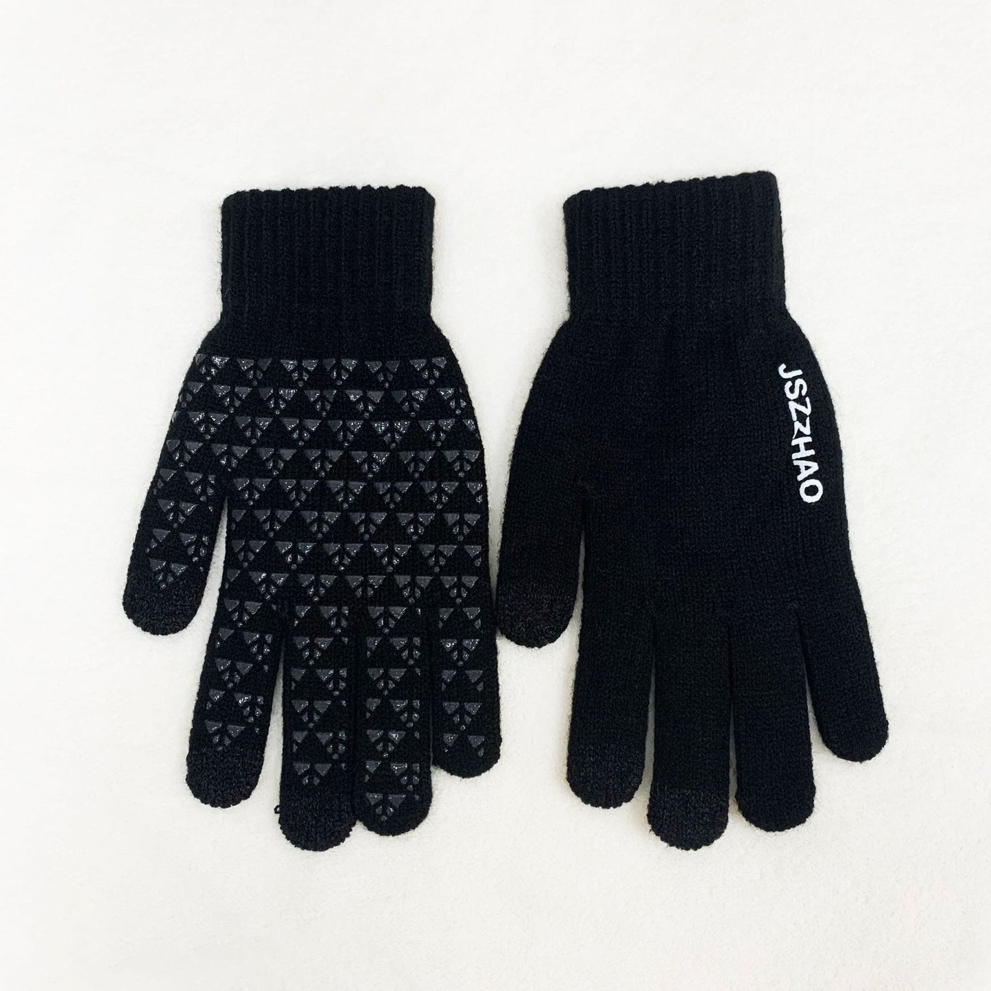 Warm Outdoor Adult Riding Knitted Wool Gloves